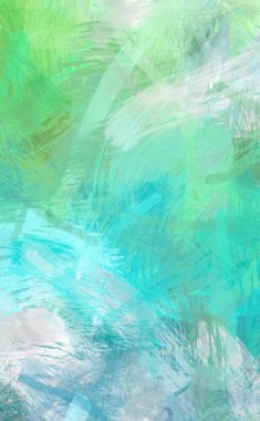 Soyut arkaplanda pürüzlü fırça darbeleri. Fırça boyası. Renkli boya darbeleri. Eşsiz duvar sanatı. Tuvaldeki modern sanat. Renkli çağdaş sanat eserleri.