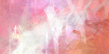 Soyut arkaplanda pürüzlü fırça darbeleri. Fırça boyası. Renkli boya darbeleri. Eşsiz duvar sanatı. Tuvaldeki modern sanat. Renkli çağdaş sanat eserleri.