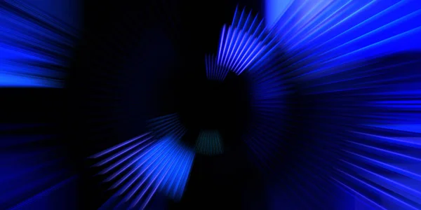 Motion Conceptual Wallpaper Graphic Digital Illustration Glowing Neon Rotating Lights — Stock Photo, Image