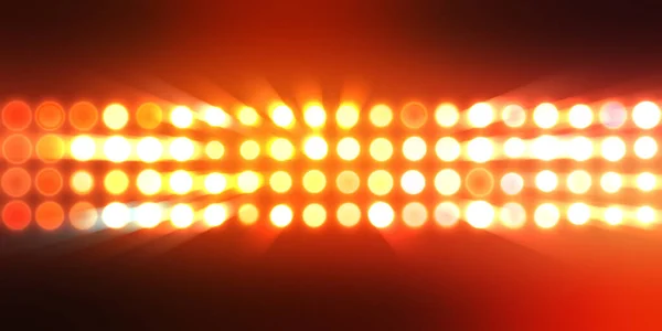 Светящиеся Обои Узор Гламурный Фон Красочных Огней Прожекторами Черном Фоне — стоковое фото