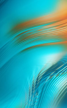 Soyut, enerjik bir arkaplan. Renkli, dalgalı duvar kâğıdı. Grafik konsept çizimi. Yumuşak dalgalı çizgiler. Girdap gibi renkli canlı şekiller..