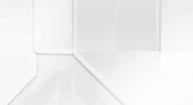 3 boyutlu geometrik arkaplan. Fütürist şablon. Minimalist zarif zemin. Son moda lüks kompozisyon. Karanlık elementleri olan birinci sınıf soyut duvar kâğıdı. Poster, broşür, sunum için tasarım.