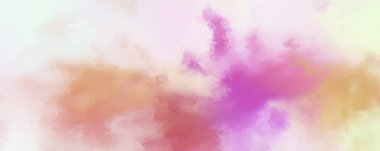 Modern fırça darbeleri. Poster, duvar sanatı, afiş, kart, kitap kapağı veya ambalaj için rahatlatıcı kompozisyonun yumuşak renkli çizimi. Pastel renklerle suluboya. 