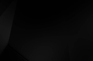 Lüks minimalist tasarım. Fütürist şablon. Karanlık elementleri olan birinci sınıf soyut duvar kâğıdı. Zarif bir zemin. Siyah üç boyutlu geometrik arkaplan. Poster, broşür, sunum için tasarım.