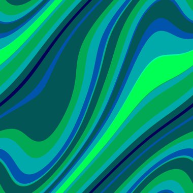 Renkli, dikişsiz şerit deseni. Soyut yüzey arkaplanı. Renkli duvar kağıtları. Retro parlak minimalist malzeme. Tekstil baskısı. Dekoratif motif.