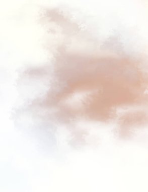 Modern fırça darbeleri. Poster, duvar sanatı, afiş, kart, kitap kapağı veya ambalaj için rahatlatıcı kompozisyonun yumuşak renkli çizimi. Pastel renklerle suluboya. 