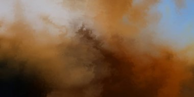 Modern fırça darbeleri. Poster, duvar sanatı, afiş, kart, kitap kapağı veya ambalaj için rahatlatıcı kompozisyonun yumuşak renkli çizimi. Pastel renklerle suluboya. 