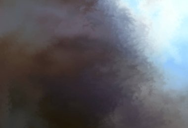 Modern fırça darbeleri. Poster, duvar sanatı, afiş, kart, kitap kapağı veya ambalaj için rahatlatıcı kompozisyonun yumuşak renkli çizimi. Pastel renklerle suluboya. 