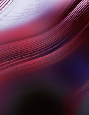 Soyut, enerjik bir arkaplan. Renkli, dalgalı duvar kâğıdı. Grafik konsept çizimi. Yumuşak dalgalı çizgiler. Girdap gibi renkli canlı şekiller..