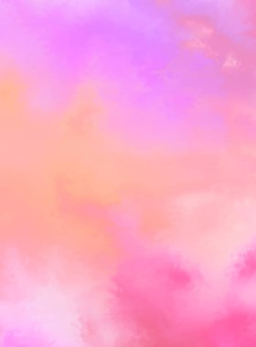 Modern fırça darbeleri. Poster, duvar sanatı, afiş, kart, kitap kapağı veya ambalaj için rahatlatıcı kompozisyonun yumuşak renkli çizimi. Pastel renklerle suluboya. 