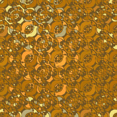 Yaratıcı karalama sanatı farklı şekil ve dokulara sahip kusursuz desen. Kolaj. Sanatsal arka plan. Soyut duvar kağıdı. Dekoratif hippi fayansları.