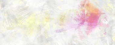 Soyut arkaplanda pürüzlü fırça darbeleri. Fırça boyası. Renkli boya darbeleri. Eşsiz duvar sanatı. Tuvaldeki modern sanat. Renkli çağdaş sanat eserleri.