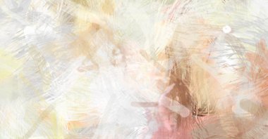 Soyut arkaplanda pürüzlü fırça darbeleri. Fırça boyası. Renkli boya darbeleri. Eşsiz duvar sanatı. Tuvaldeki modern sanat. Renkli çağdaş sanat eserleri.