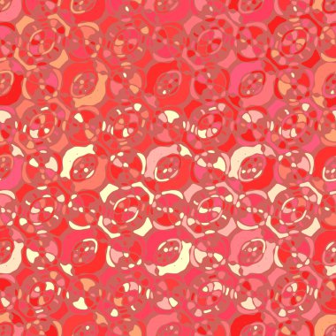 Yaratıcı karalama sanatı farklı şekil ve dokulara sahip kusursuz desen. Kolaj. Sanatsal arka plan. Soyut duvar kağıdı. Dekoratif hippi fayansları.