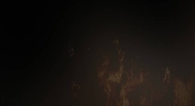 Gotik bir duvarda sıkıntılı ve kirli desenler var. Lekeli renkli hasarlı şablon. Tasarımınız için doku ve elementler. Pis duvar kâğıdı. Grunge arkaplanı.