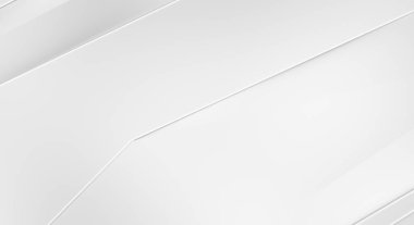 Soyut ışık fütüristik duvar kağıdı. Zarif, parlak çizgili arka plan. Geometrik katmanlı üç boyutlu beyaz arkaplan. Poster, broşür, sunum ve web sitesi için geometrik şablon tasarımı.