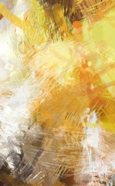 Soyut arkaplanda pürüzlü fırça darbeleri. Fırça boyası. Renkli boya darbeleri. Eşsiz duvar sanatı. Tuvaldeki modern sanat. Renkli çağdaş sanat eserleri.