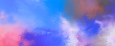 Modern fırça darbeleri. Poster, duvar sanatı, afiş, kart, kitap kapağı veya ambalaj için rahatlatıcı kompozisyonun yumuşak renkli çizimi. Pastel renklerle suluboya. 