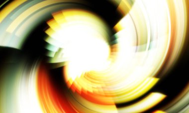 Dönen Işık gösterisi arka planı. Canlı renklerle donatılmış ruhani enerji girdabı. Renkli canlı hareket çizimi. Tanıtım geçmişi. Kutlama grafiği.