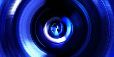 Fotoğraf makinesi konsepti. Soyut arkaplan. Dönen ışık ışınları. Hareketli kavramsal duvar kağıdı. Grafik dijital illüstrasyon. Parlayan neon ışıkları. Parlak sunum tasarım şablonu.