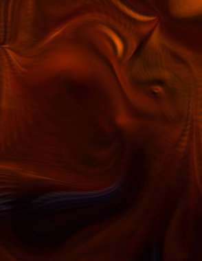 Hareketli girdapların soyut çizimi. Titreşimli renkli kıvrımların dönen akışı. Kıvrımlı ve kıvrımlı arka plan ve çizgiler. Garip duvar kâğıdı tasarımı. Dalgalanma arkaplanı.