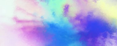 Modern fırça darbeleri. Poster, duvar sanatı, afiş, kart, kitap kapağı veya ambalaj için rahatlatıcı kompozisyonun yumuşak renkli çizimi. Pastel renklerle suluboya. 