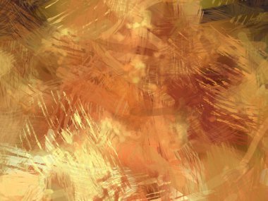 Soyut arkaplanda pürüzlü fırça darbeleri. Fırça boyası. Renkli boya darbeleri. Eşsiz duvar sanatı. Tuvaldeki modern sanat. Renkli çağdaş sanat eserleri.