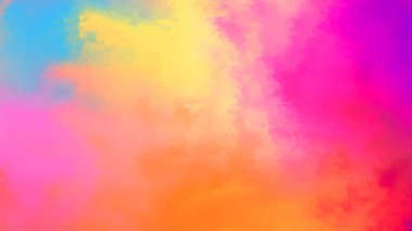 Modern fırça darbeleri. Poster, duvar sanatı, afiş, kart, kitap kapağı veya ambalaj için rahatlatıcı kompozisyonun yumuşak renkli çizimi. Pastel renklerle suluboya. 