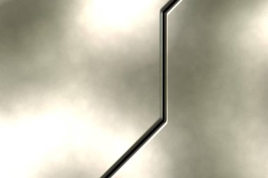 Üç boyutlu metalik doku. Uzay gemisi desenli yüzey. Aydınlık ve karanlık paneller. Fütürist soyut duvar kağıdı. Geometrik teknolojik yansıtıcı arkaplan.