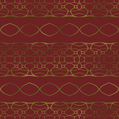 Dekoratif geometrik motif. Lüks minimalist süs malzemesi. İnce örgülü kusursuz desen. Web, kartvizit, davetiye, poster, tekstil baskısı için zarif duvar kağıdı.