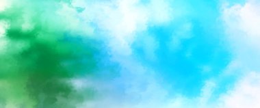 Modern fırça darbeleri. Poster, duvar sanatı, afiş, kart, kitap kapağı veya ambalaj için rahatlatıcı kompozisyonun yumuşak renkli çizimi. Pastel renklerle suluboya. 