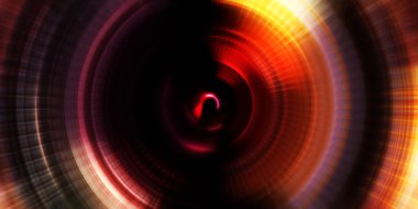 Parlayan neon ışıkları. Parlak sunum tasarım şablonu. Fotoğraf makinesi konsepti. Soyut arkaplan. Dönen ışık ışınları. Hareketli kavramsal duvar kağıdı. Grafik dijital illüstrasyon. 