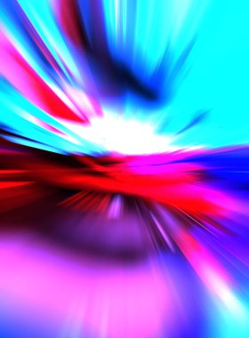 Renkli ışık enerjisi parlamaları. Çarpık grafik hareket arkaplanı. Dinamik patlama flaşı. Hızlanma efekti. Hızlı yüksek hız bulanıklaştırma arkaplanı. Işık teknolojisi soyut duvar kağıdı.