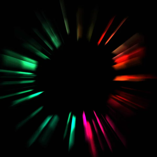 Cool Background Vivid Vibrant Light Flares Colorful Glossy Lights Display — Stock Photo, Image