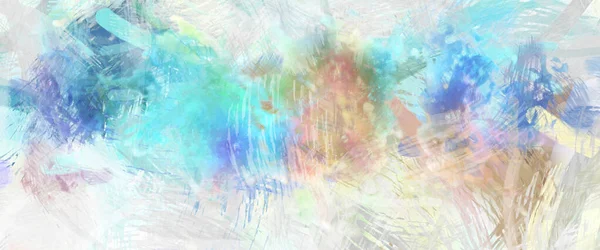 Rough Brushstrokes Abstract Background Brush Painting Color Strokes Paint Unique — Stock Photo, Image