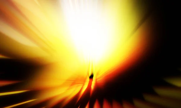 Lätta Partikelspår Svart Bakgrund Ljusexplosionsstjärna Med Glödande Partiklar Och Linjer — Stockfoto