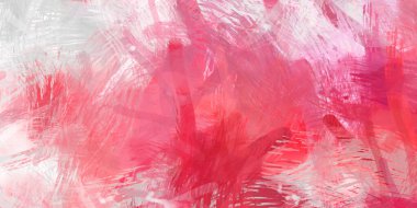 Soyut arkaplanda pürüzlü fırça darbeleri. Fırça boyası. Renkli boya darbeleri. Eşsiz duvar sanatı. Tuvaldeki modern sanat. Renkli çağdaş sanat eserleri.