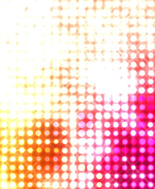 Parlak desenli duvar kağıdı. Sahne ışıkları olan renkli ışıkların ihtişamlı arkaplanı. Parlayan ışıklar siyah arka planda parti izleri. Sahne veya stadyum ışıklarının dijital illüstrasyonu. 