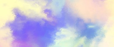 Modern fırça darbeleri. Poster, duvar sanatı, afiş, kart, kitap kapağı veya ambalaj için rahatlatıcı kompozisyonun yumuşak renkli çizimi. Pastel renklerle suluboya. 