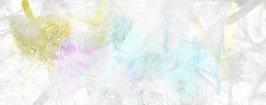 Soyut arkaplanda pürüzlü fırça darbeleri. Fırça boyası. Renkli boya darbeleri. Eşsiz duvar sanatı. Tuvaldeki modern sanat. Renkli çağdaş sanat eserleri.