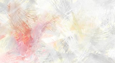 Soyut arkaplanda pürüzlü fırça darbeleri. Fırça boyası. Renkli boya darbeleri. Eşsiz duvar sanatı. Tuvaldeki modern sanat. Renkli çağdaş sanat eserleri.