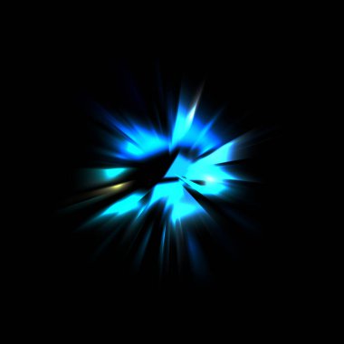 Işık huzmeleri ve parlayan parçacıkların kesiştiği güzel bir zemin. Canlı renkli ışıkların duvar kâğıdı. Parlak ışık görüntüsü.