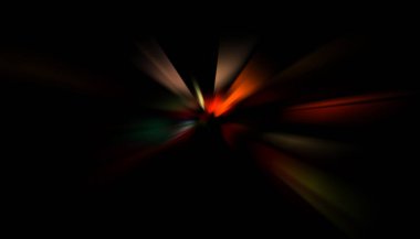 Parlayan yıldızın patlaması. Dinamik renkli arkaplan resmi. Parıldayan ışıklar duvar kağıdı. Tasarımınız için canlı şablon.