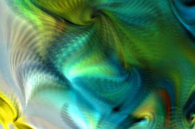 Hareketli girdapların soyut çizimi. Titreşimli renkli kıvrımların dönen akışı. Kıvrımlı ve kıvrımlı arka plan ve çizgiler. Garip duvar kâğıdı tasarımı. Dalgalanma arkaplanı.