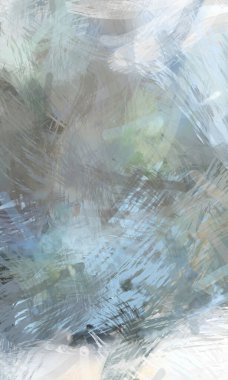 Soyut arkaplanda pürüzlü fırça darbeleri. Fırça boyası. Renkli boya darbeleri. Eşsiz duvar sanatı. Tuvaldeki modern sanat. Renkli çağdaş sanat eserleri.