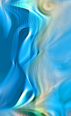 Hareketli girdapların soyut çizimi. Titreşimli renkli kıvrımların dönen akışı. Kıvrımlı ve kıvrımlı arka plan ve çizgiler. Garip duvar kâğıdı tasarımı. Dalgalanma arkaplanı.