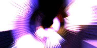 Hareketli kavramsal duvar kağıdı. Grafik dijital illüstrasyon. Parlayan neon ışıkları. Parlak sunum tasarım şablonu. Soyut arkaplan. Dönen ışık ışınları. 