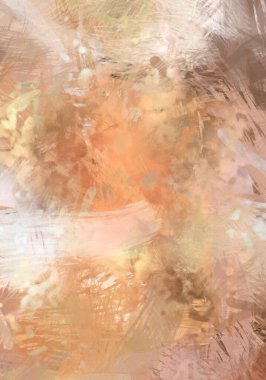 Soyut arkaplanda pürüzlü fırça darbeleri. Fırça boyası. Renkli boya darbeleri. Eşsiz duvar sanatı. Tuvaldeki modern sanat. Renkli çağdaş sanat eserleri.