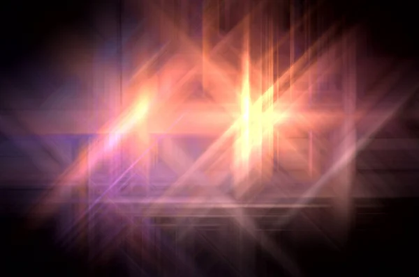 Glödande Prisma Gränssnittselement Abstrakt Fackla Geometrisk Bakgrund Grafisk Illustration Digital — Stockfoto