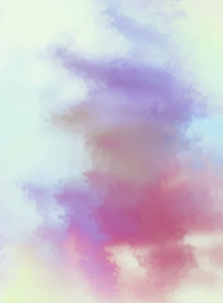 Modern Brush Strokes Painting Soft Color Painted Illustration Soothing Composition — Stock Photo, Image